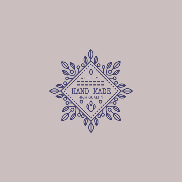 方花手工商标图片下载