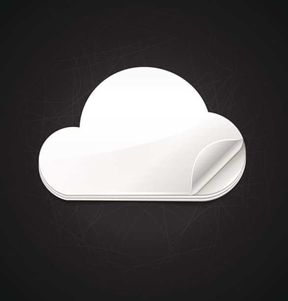 矢量云计算图标图片下载