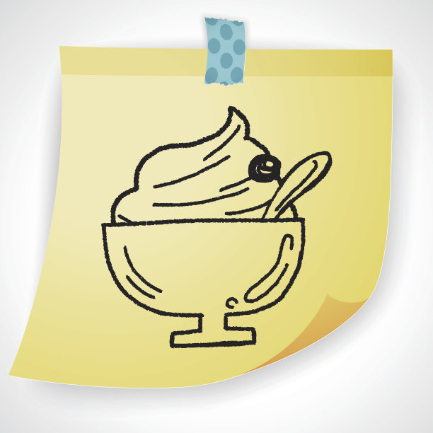 涂鸦冰淇淋图片下载