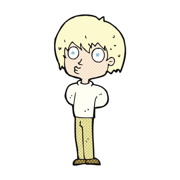 漫画印象深刻的男孩图片下载