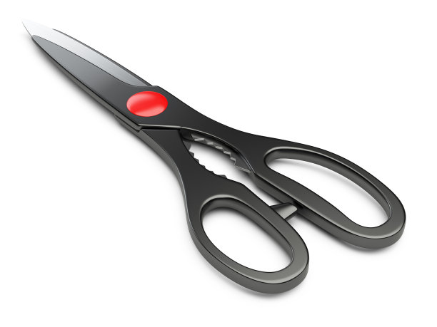 黑色的剪刀。图片下载