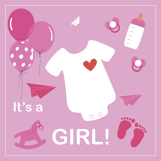 给新生儿准备了各种各样的玩具和物品图片下载