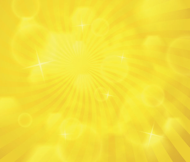 阳光黄色背景素材图片
