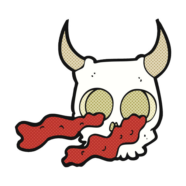 漫画万圣节骷髅图片下载