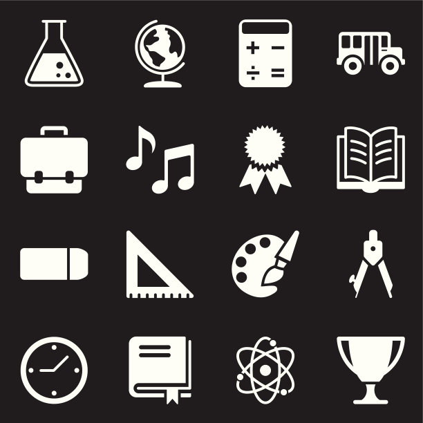 教育图标|颜色系列图片下载