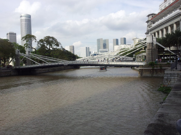 Cavenagh桥新加坡河图片下载