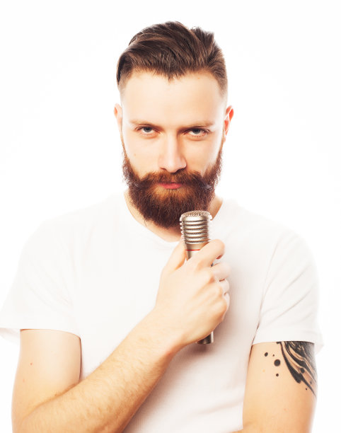 男人麦克风图片下载