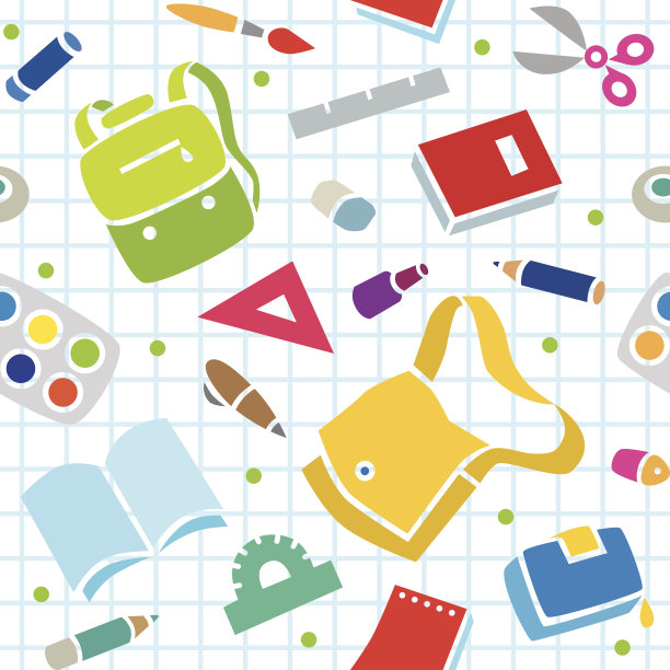 学校模式与教育用品图片下载