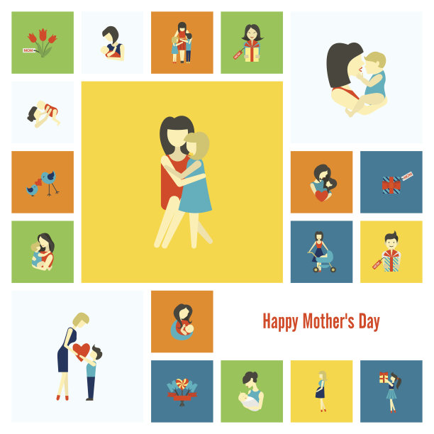 母亲节快乐图标图片下载