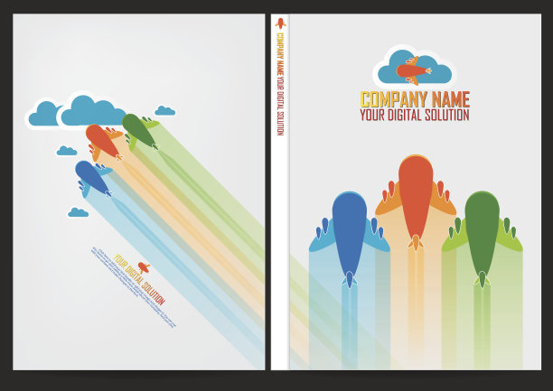 年报封面设计图片下载