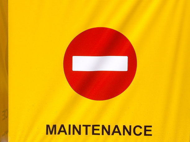 维修的迹象图片下载