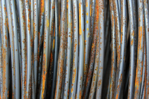 金属线的特写图片下载