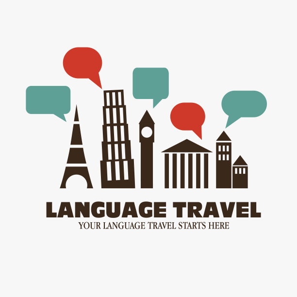 一个语言旅游公司的标志图片下载