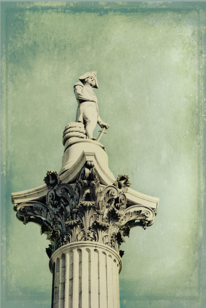 伦敦特拉法加广场纳尔逊纪念柱图片下载