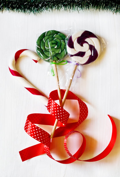 圣诞糖果图片下载