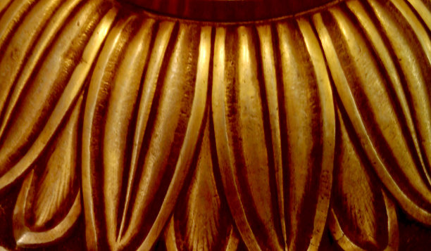 抛光铜。图片下载