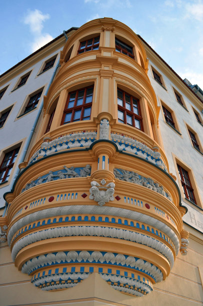 美丽建筑的一角图片下载