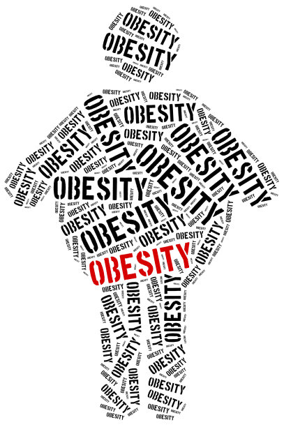 词汇云与肥胖有关。图片下载