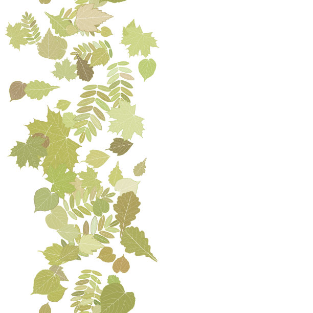 秋天的背景是五颜六色的树叶。图片下载