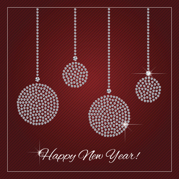 莱茵石假日季节模板图片下载