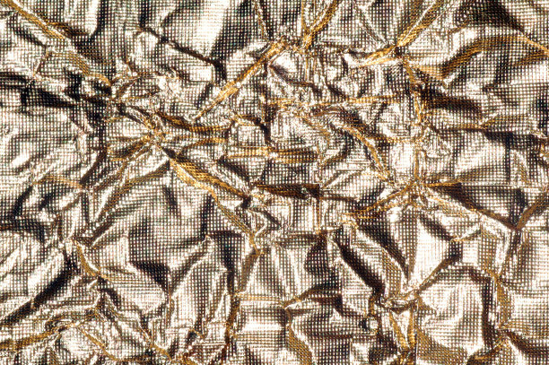 皱巴巴的黄金质地图片下载