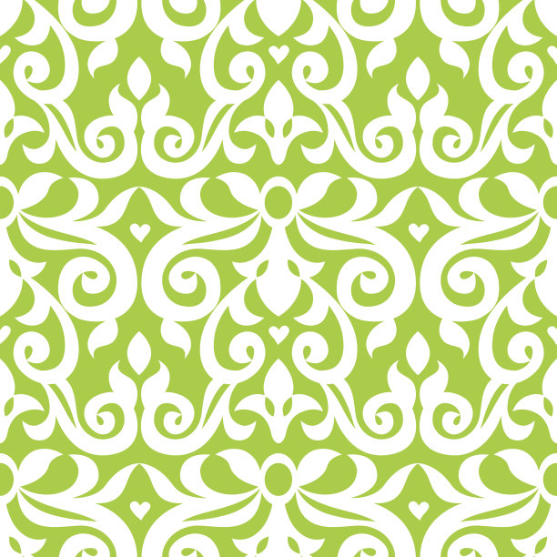 维多利亚风格的无缝矢量图案图片下载