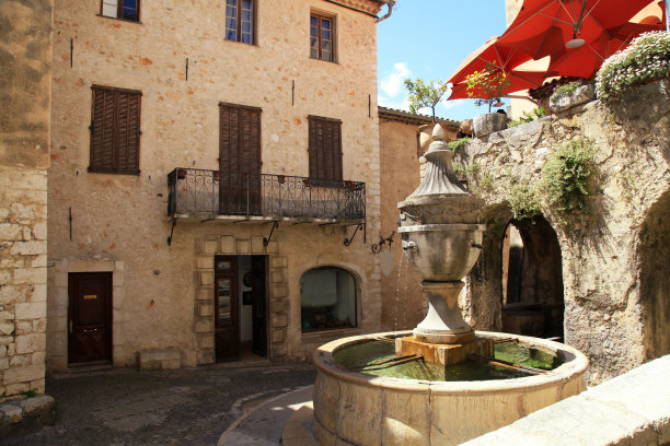 法国普罗旺斯的圣保罗·德·旺斯图片下载