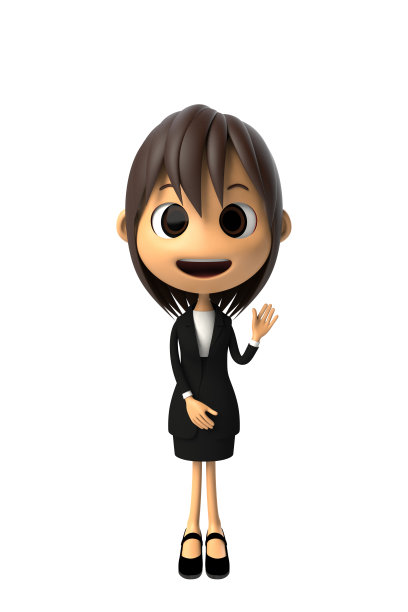 商业女性的微笑图片下载