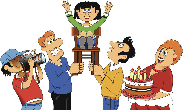 生日快乐女孩图片下载