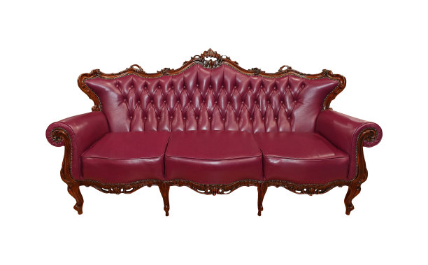 复古真皮沙发图片下载