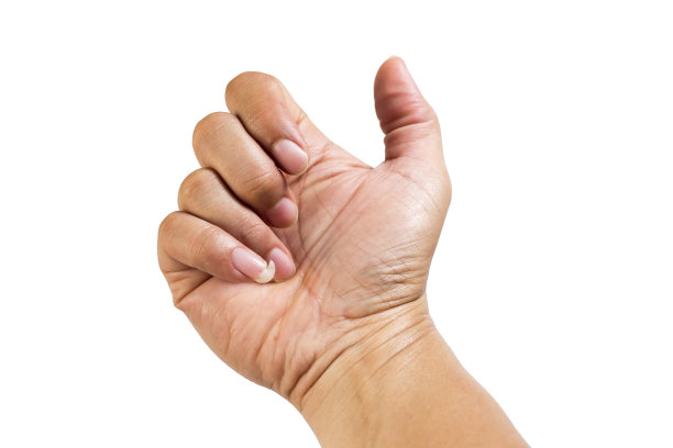 指甲意外撕裂。图片下载