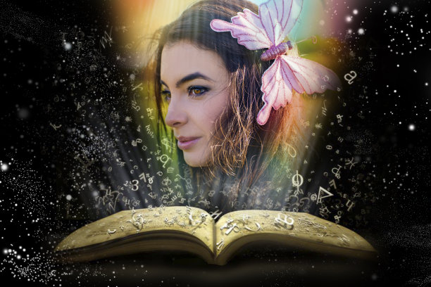 关于你所读到的，你所梦想的，那个有书的女人图片下载