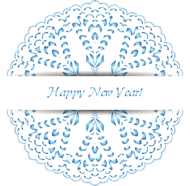 矢量背景与美丽闪亮的雪花与地方文本图片下载