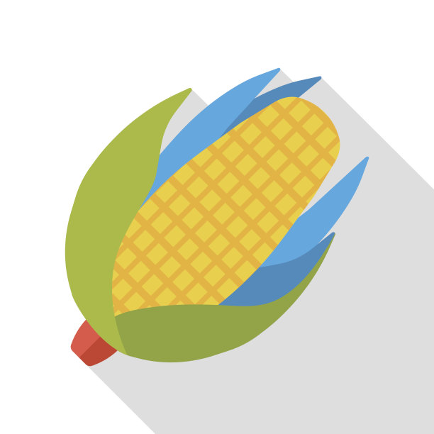 蔬菜玉米平图标图片下载