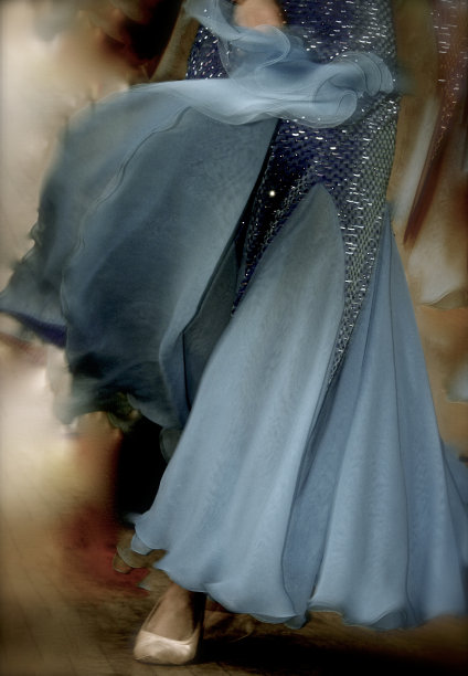 舞厅舞裙图片下载