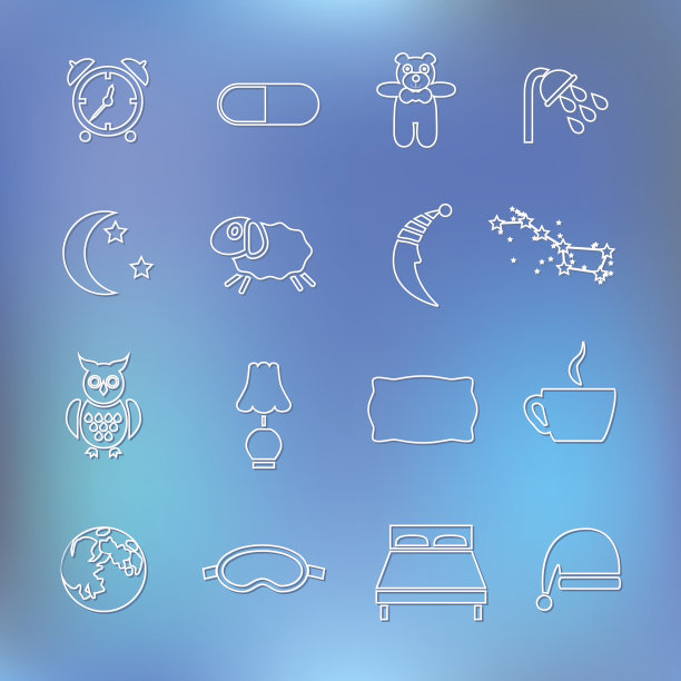 大纲睡眠图标图片下载