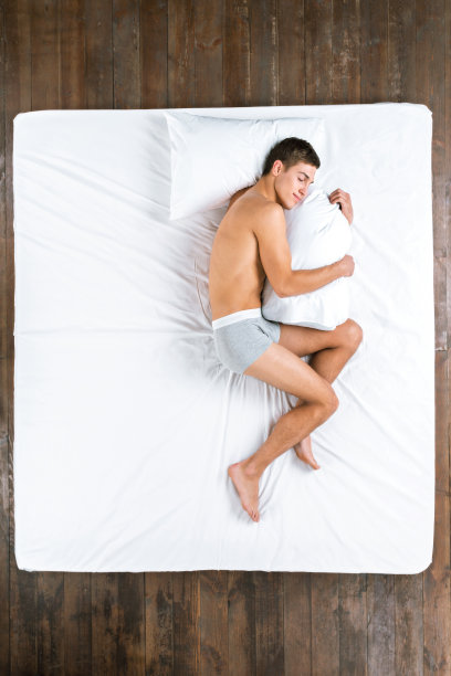 俯视图照片睡觉的人图片下载