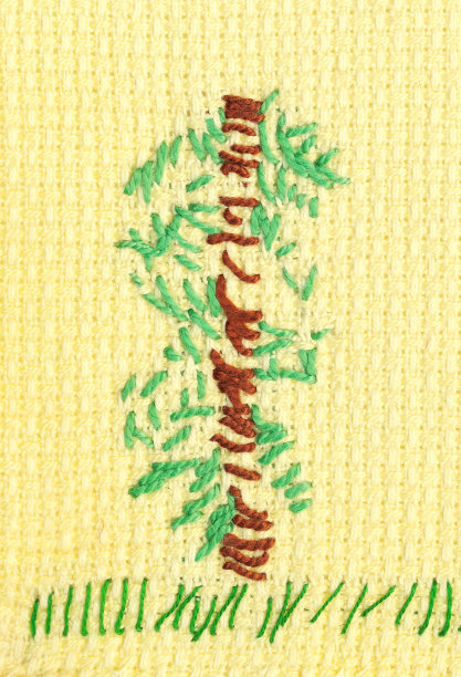 孩子的刺绣图片下载