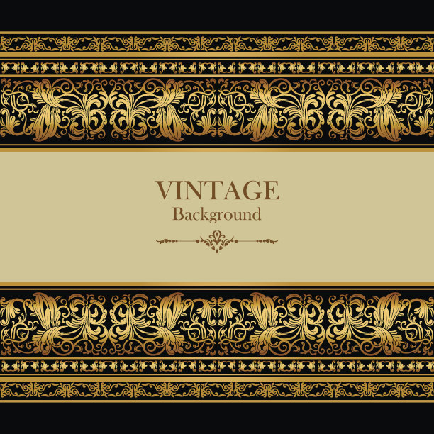 复古背景，古董贺卡图片下载