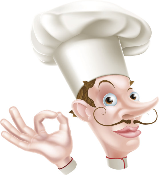 厨师完美的标志图片下载