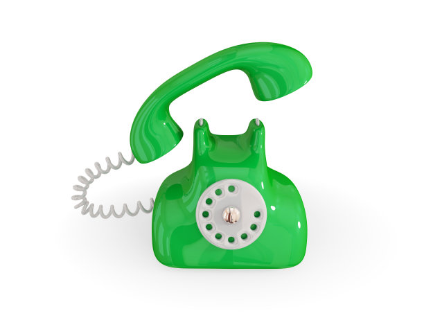 卡通复古的电话。图片下载