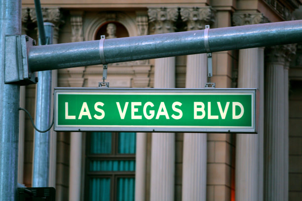 美国内华达州拉斯维加斯大道图片下载