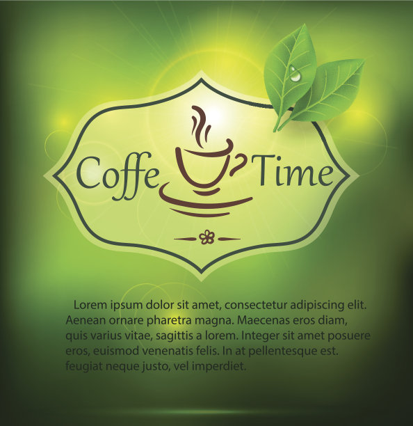 喝咖啡的时间背景图片下载