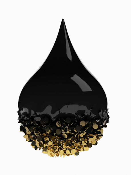 黑色的金子。经营理念。矿物开采。图片下载