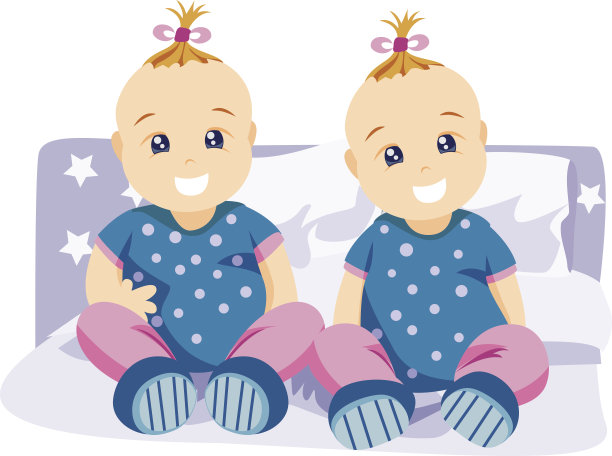 双胞胎图片下载