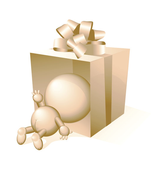 新年和圣诞节的礼物图片下载