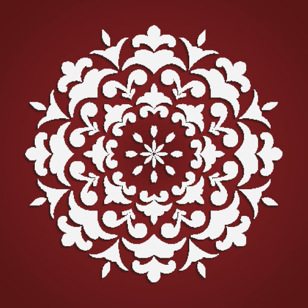 曼荼罗装饰元素图片下载