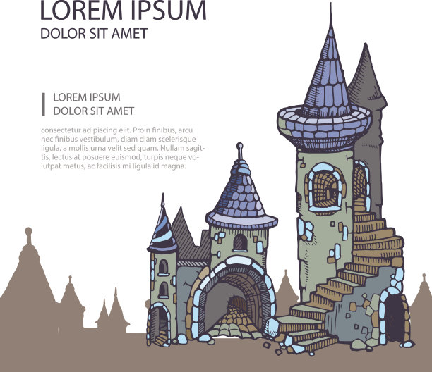 中世纪的城堡图片下载