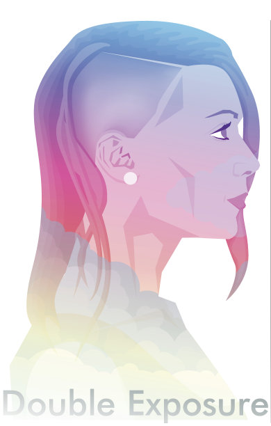 双重曝光图片下载