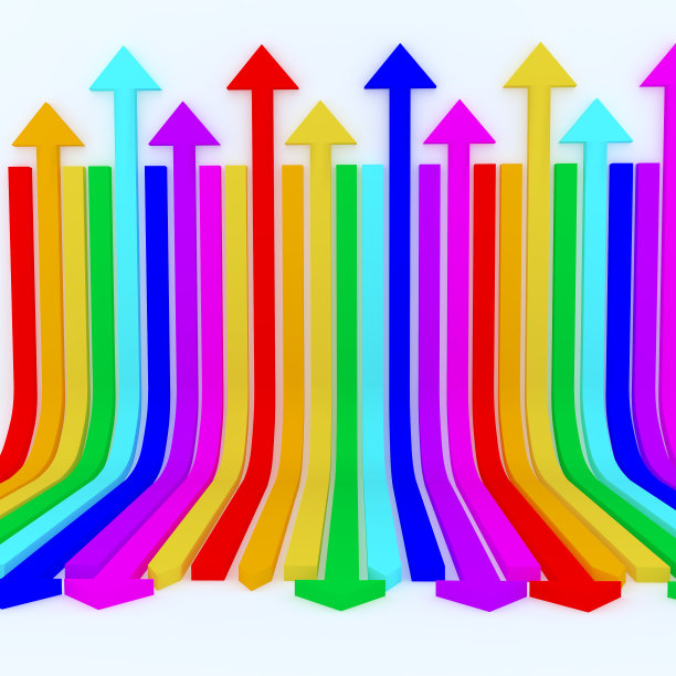 彩虹箭背景图片下载
